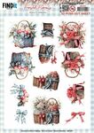 BB - Frosted Florals - Basket