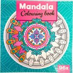 Wins - Kleurboek Mandala 18x18cm Groen