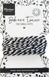 Ca3212 Bakers twine - black/white