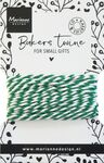 Ca3214 Bakers twine - green/white
