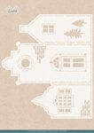 Folding Card Stencil - Cosy House Card