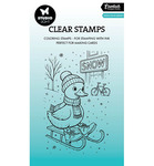 SL stempel Essentials - Duck on a Sleigh