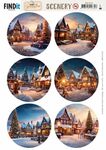Scenery BB - Magical Winter Village rond