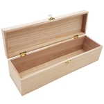 Wijnkist 1 fles paulownia 360x104x100mm