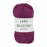 Lang Yarns Quattro - 66 Bordeaux Licht