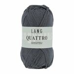 Lang Yarns Quattro - 70 Antraciet