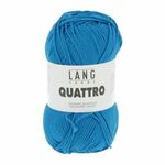 Lang Yarns Quattro is een 100% gemerceriseerd en gekamd katoengaren dat geschikt is voor zowel breien als haken. Het is een zeer fijn en zacht garen voor projecten als woonaccessoires, amigurumi's of (baby)kleding.