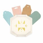 4-in-1 Hoekpons - Klassieke Labels