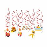 Swirl Decoration - Sinterklaas - 12st