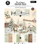 Designer Paper Pad - Winter Woodland