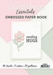 Card Deco - Embossed Paper Book - 48vel