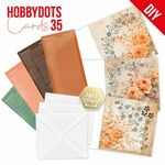 Hobbydots Cards 35 - Orange Flowers