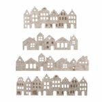 Viltlijst Nordic + Mini Huizen - 4st