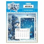 Pinwheel set - Winter Snowmen