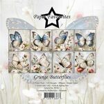 Paperpack - Grunge Butterflies - 15x15cm