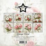 Paperpack - Grunge Floral - 15x15cm