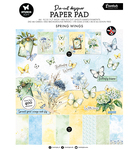 Designer Paper Pad - Spring Wings