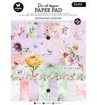 Designer Paper Pad - Blooming Flowers