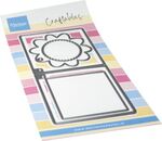 Cr1722 Craftable snijmal - Flower tag