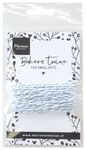 Ca3225 Bakers Twine light blue/white 5mt