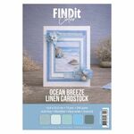 Linnenkarton A5 - Ocean Breeze - 75vel
