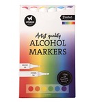 Studiolight - Artist Quality - Alcohol Markers - Rainbow - Set 6st