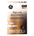 Studiolight - Artist Quality - Alcohol Markers - Skintones - Set 6st