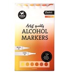 Studiolight - Artist Quality - Alcohol Markers - Sunset - Set 6st
