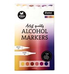 Studiolight - Artist Quality - Alcohol Markers - Dahlia - Set 6st