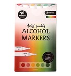 Studiolight - Artist Quality - Alcohol Markers - Tropical - Set 6st