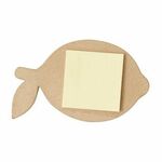 Ac937 Decopatch figuur - Notitieblok Citroen met magneet - 18x11x1cm