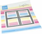 Marianne design - Cr1723 Craftable snijmal - 4 stamps