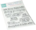 Marianne design - Cs1194 Stempel Spring is in the air
