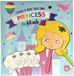 Kleur en maak je eigen maskers - Prinsessen - Karton - 4st