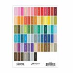 Distress Mini Ink Pad Label Sheet White