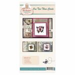 Rie Kuipers Creative - One Two Three Cards - Butterflies - DIY Kit