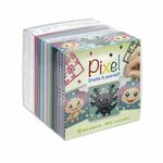 Pixelhobby - Kubus Set - Axolotl - 18 matjes - 3 patronen