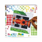 Pixelhobby - Pixel XL set - Raceauto - Flexibele basisplaat