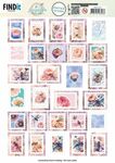 Uitdrukvel - Berrie's Beauties - Dragonflies - Postage Stamps
