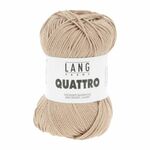 Lang Yarns Quattro haakkatoen - 126 Zand