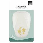 Vaessen Creative - Figuurpons - Bloemenset 6.35cm - Jumbo +