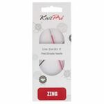 47050 Knitpro Zing - Rondbreinaald 25cm - 2mm - Asymmetrisch