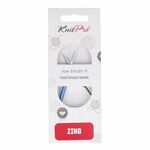 47058 Knitpro Zing - Rondbreinaald 25cm - 4mm - Asymmetrisch