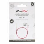 Knitpro - Swivel 360 - Verwisselbare kabel voor 100cm naald - RVS