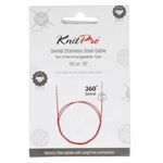 Knitpro - Swivel 360 - Verwisselbare kabel voor 150cm naald - RVS