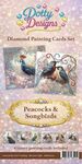 Dotty Designs - Diamond Painting Cards set - Peacocks & Songbirds - 6st