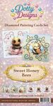Dotty Designs - Diamond Painting Cards set - Sweet Honey Bees - 6st
