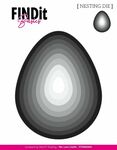 Find It Basics - Nesting Dies - Eggs - 10 mallen