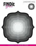 Find It Basics - Nesting Dies - Ornate Frame - 11 mallen