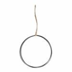 Rayher - Draadring om te hangen - Zwart - 10cm doorsnede